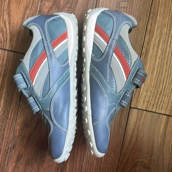 Geox Kids Sneakers in Blue and Gray - Picture 5 of 5